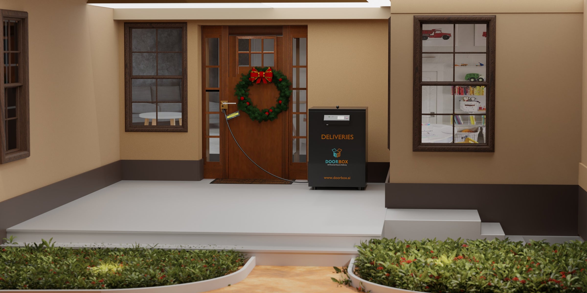 DoorBox |Artificial Intelligence Mailbox for Deliveries |Smart Mailbox ...